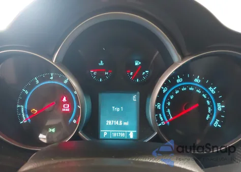 2011 Chevrolet Cruze 1Lt из США, поврежденный, VIN 1G1PF5S90B7253280